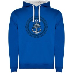 суичър,мъжки,пуловери,kruskis,old,sailor,two,colour,hoodie,royal,blue,white,(blue)