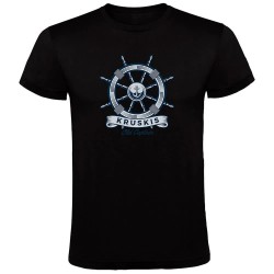 тениска,мъжки,тениски,kruskis,rudder,short,sleeve,t,shirt,black