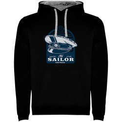 суичър,мъжки,пуловери,kruskis,sailor,two,colour,hoodie,black,grey,(black)