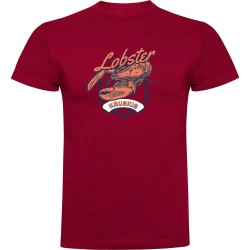 тениска,мъжки,тениски,kruskis,seafood,lobster,short,sleeve,t,shirt,dark,red,(red)