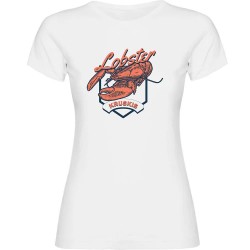 тениска,дамски,тениски,kruskis,seafood,lobster,short,sleeve,t,shirt,white