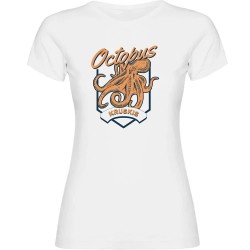 тениска,дамски,тениски,kruskis,seafood,octopus,short,sleeve,t,shirt,white
