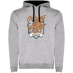 суичър,мъжки,пуловери,kruskis,seafood,octopus,two,colour,hoodie,heather,grey,black,(grey)
