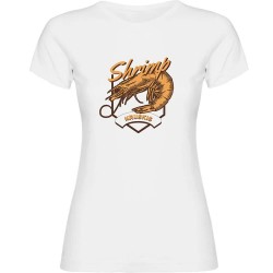 тениска,дамски,тениски,kruskis,seafood,shrimp,short,sleeve,t,shirt,white