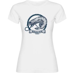 тениска,дамски,тениски,kruskis,shrimp,short,sleeve,t,shirt,white