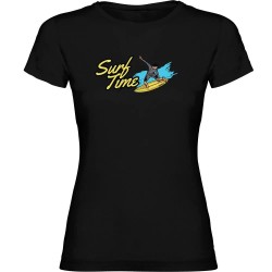 тениска,дамски,тениски,kruskis,surf,time,short,sleeve,t,shirt,black