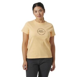 тениска,дамски,тениски,helly,hansen,core,graphic,short,sleeve,t,shirt,miami,peach,(yellow)