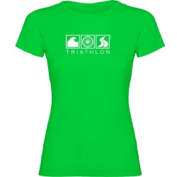 тениска,дамски,тениски,kruskis,triathlon,short,sleeve,t,shirt,light,green,(green)