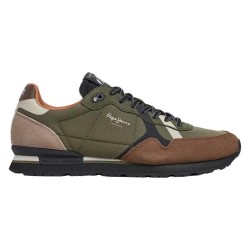 маратонки,мъжки,маратонки,pepe,jeans,brit,road,trainers,brown,(brown)