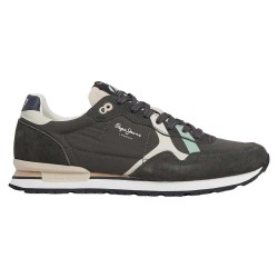 маратонки,мъжки,маратонки,pepe,jeans,brit,road,trainers,graphite,grey,(brown)