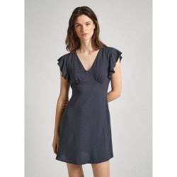 рокля,дамски,поли,и,рокли,pepe,jeans,camila,sleeveless,short,dress,grey,(infinity,grey)