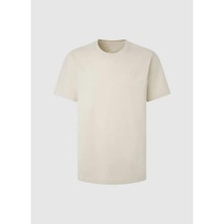 тениска,мъжки,тениски,pepe,jeans,connor,short,sleeve,t,shirt,buff,beige,(beige)