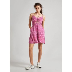 рокля,дамски,поли,и,рокли,pepe,jeans,denise,sleeveless,short,dress,pink,(english,rose,pink)