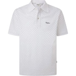 Pepe jeans Hunter short sleeve polo - White (White) мъжки,блузи,с,яка,pepe,jeans,hunter,short,sleeve,polo,white,(white)