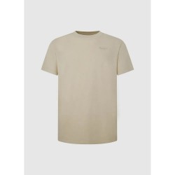 тениска,мъжки,тениски,pepe,jeans,jacko,short,sleeve,t,shirt,beige,(base,beige)