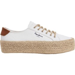 маратонки,дамски,маратонки,pepe,jeans,kyle,classic,trainers,white