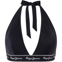 дамски,бански,костюми,pepe,jeans,logo,ha,bikini,top,black