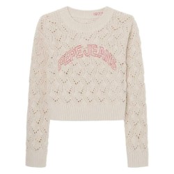 блуза,детски,блузи,pepe,jeans,nabila,sweater,antique,lace,beige,(beige)
