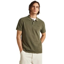 мъжки,блузи,с,яка,pepe,jeans,new,oliver,gd,short,sleeve,polo,green,(military,green)