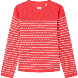 блуза,детски,блузи,pepe,jeans,nisha,sweater,crispy,red,(red)