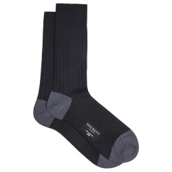 чорапи,мъжки,чорапи,hackett,cotton,socks,black