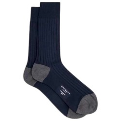чорапи,мъжки,чорапи,hackett,cotton,socks,blue,(navy)