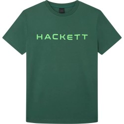тениска,мъжки,тениски,hackett,essential,short,sleeve,t,shirt,green,grey,(green)