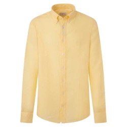 риза,с,дълъг,ръкав,мъжки,ризи,hackett,garment,dye,linen,b,long,sleeve,shirt,yellow