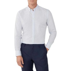 риза,с,дълъг,ръкав,мъжки,ризи,hackett,geo,motif,print,long,sleeve,shirt,white