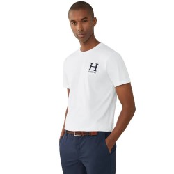 тениска,мъжки,тениски,hackett,heritage,h,short,sleeve,t,shirt,white