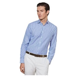 риза,с,дълъг,ръкав,мъжки,ризи,hackett,sr,bengal,stripe,long,sleeve,shirt,blue,(navy,white)