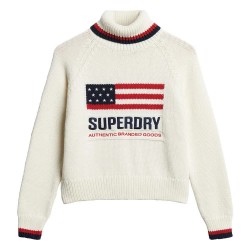 блуза,дамски,пуловери,дамски,плетени,дрехи,superdry,americana,knit,high,neck,sweater,beige