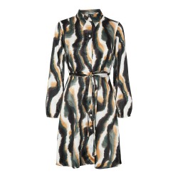 рокля,дамски,поли,и,рокли,vero,moda,frei,long,sleeve,dress,multicolor