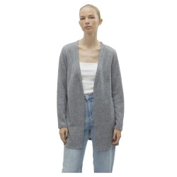 жилетка,дамски,пуловери,дамски,плетени,дрехи,vero,moda,vmblis,ls,long,cardigan,jrs,boo,cardigan,light,grey,melange,(grey)