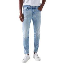 дънки,мъжки,панталони,salsa,jeans,21007725,jeans,blue