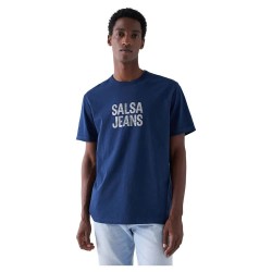 тениска,мъжки,тениски,salsa,jeans,21008163,short,sleeve,t,shirt,medium,blue,(blue)
