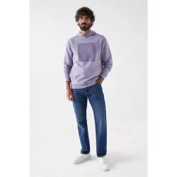суичър,мъжки,пуловери,salsa,jeans,french,terry,hoodie,pink