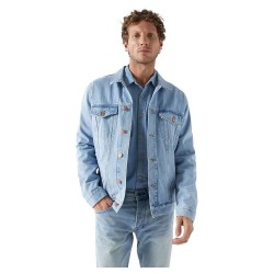 яке,мъжки,якета,salsa,jeans,trucker,denim,jacket,blue