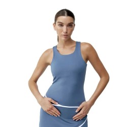 тениска,дамски,тениски,born,living,yoga,smash,built,in,bra,medium,high,support,sleeveless,t,shirt,blue,(bluestone,white)
