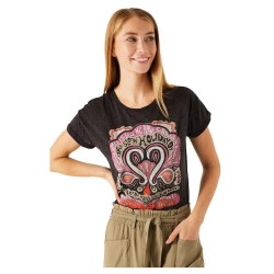 тениска,дамски,тениски,garcia,o40004,short,sleeve,t,shirt,multicolor,(antracite)