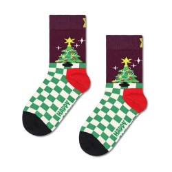 чорапи,детски,чорапи,happy,socks,christmas,tree,socks,multicolor,(dark,red)