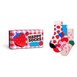 чорапи,детски,чорапи,happy,socks,fruits,&,berries,gift,set,socks,3,pairs,multicolor,(white)