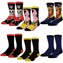 чорапи,мъжки,чорапи,freegun,varied,socks,6,pairs,multicolor