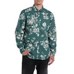 риза,с,дълъг,ръкав,мъжки,ризи,replay,m4118,.000.74924,long,sleeve,shirt,green,(blue,with,white,micro,triangle)