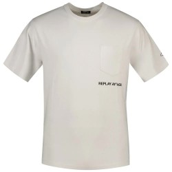 тениска,мъжки,тениски,replay,m6815,.000.22662g,short,sleeve,t,shirt,beige,(milky,white)