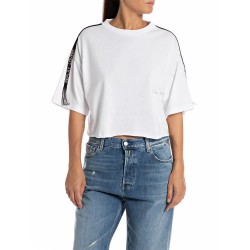 тениска,дамски,тениски,replay,w3798p.000.23608p,short,sleeve,t,shirt,white