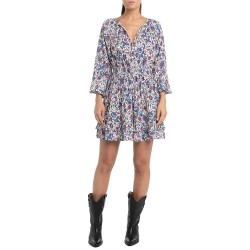 рокля,дамски,поли,и,рокли,replay,w9098,.000.74958,long,sleeve,short,dress,multicolor,(blue,with,white,micro,triangle)