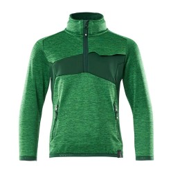 блуза,детски,блузи,mascot,accelerate,18903,half,zip,sweatshirt,grass,green,green,(green)