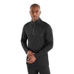 блуза,мъжки,пуловери,calvin,klein,golf,delta,half,zip,sweatshirt,grey,(black)