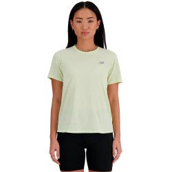 тениска,дамски,тениски,new,balance,athletics,short,sleeve,t,shirt,yellow,(lime,light,heather)